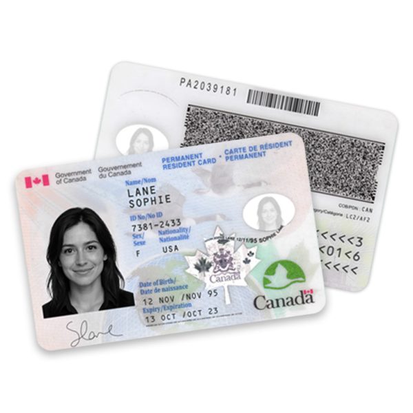 Canada Resident Card
