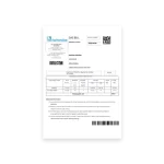 Georgia gas bill PSD Template