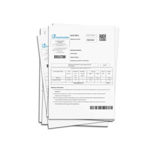 Georgia gas bill PSD Template