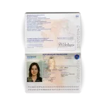 France Passport PSD Template