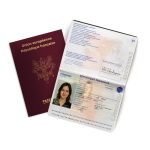 France Passport PSD Template