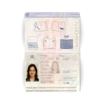 Georgian Passport PSD Template