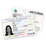 Canada ID Card PSD Template