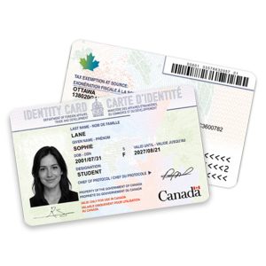 Canada ID Card PSD Template