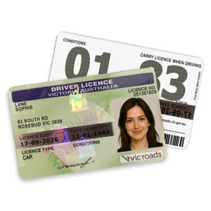 Australia Drivering License PSD Template