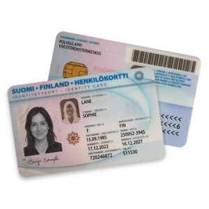 Finland ID Card PSD Template