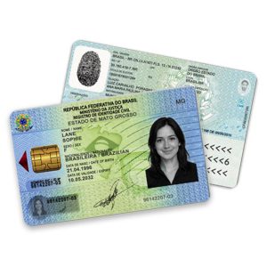 Brazil ID Card PSD Template