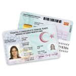 turkey fake id card PSD Template