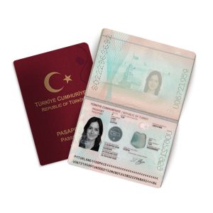 turkey Passport PSD Template