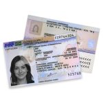 Finland Resident Card PSD Template