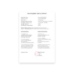 rental Turkish bill PSD Template