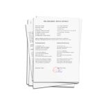 rental Turkish bill PSD Template