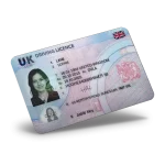 Download United Kingdom Drivering License PSD Template