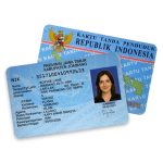 Indonesia ID Card PSD