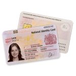 United Kingdom ID Card PSD Template