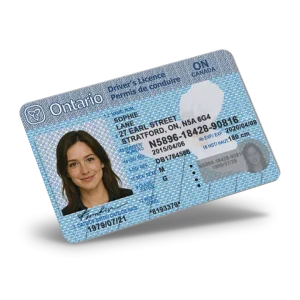 Canada Driviring License PSD Template