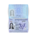 USA Passport PSD Template